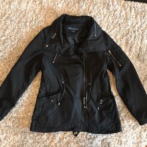 French Connection: black lightweight jacket